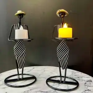 LADY CANDLE HOLDER