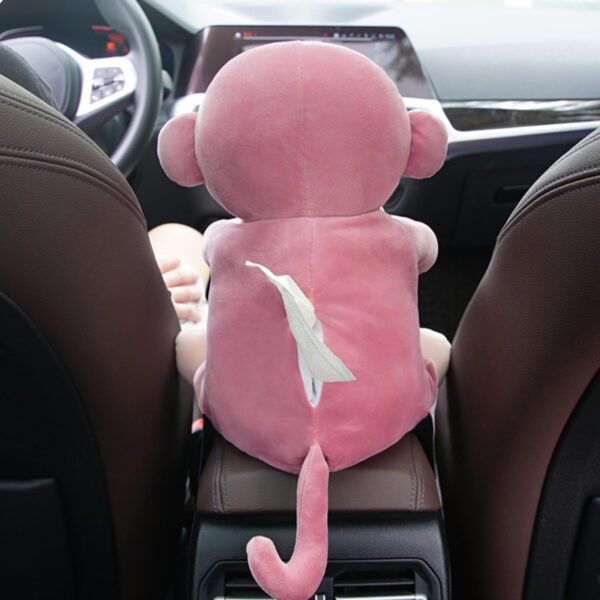 monkey car organizer and tissue holder 2