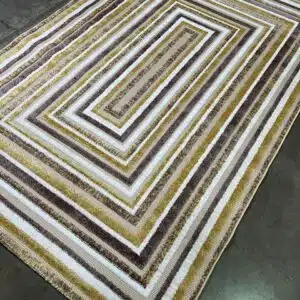 Rectangular patterned center rug 5