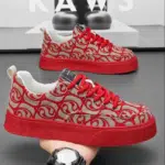 men's breathable low-top canvas shoes