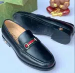 men premium leather formal loafers