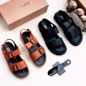 Genuine Leather Mens Comfort Sandals