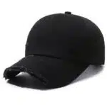 stylish ripped face cap