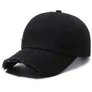 Stylish Ripped Face Cap