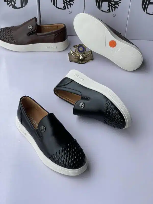 men casual genuine leather shoes