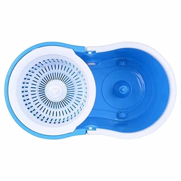 microfiber mop with magic spin bucket