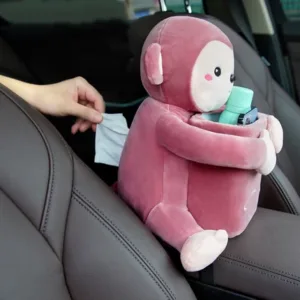 tellme Monkey car organizer and tissue holder 3