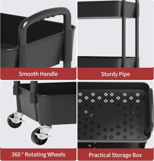multi-functional storage trolley