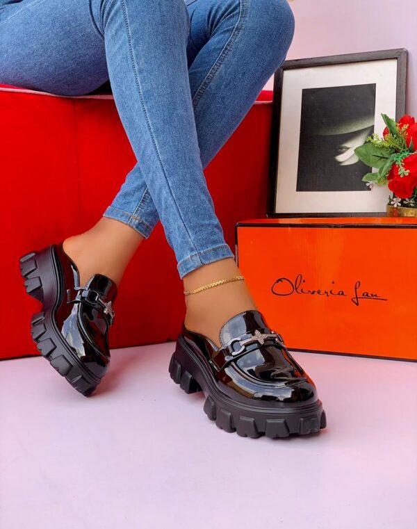 ladies loafer half shoes