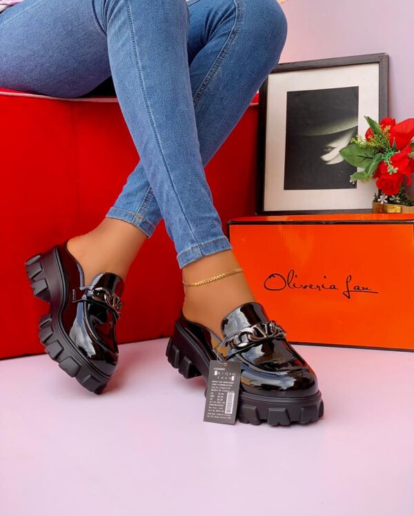 ladies loafer half shoes