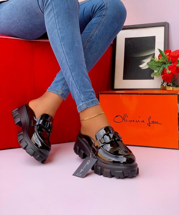 ladies loafer half shoes
