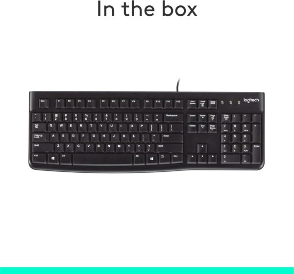 logitech corded keyboard