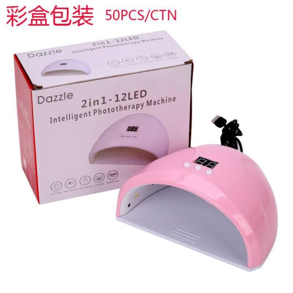 2-in-1 nail dryer lamp