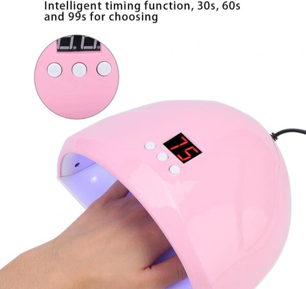 2-in-1 nail dryer lamp