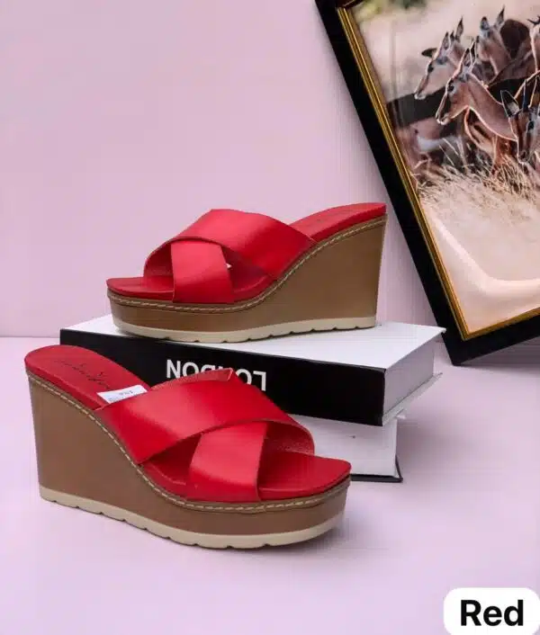 wedge high heel shoes for women