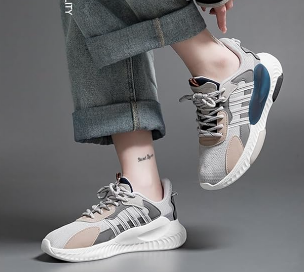 unisex lace-up breathable sneakers