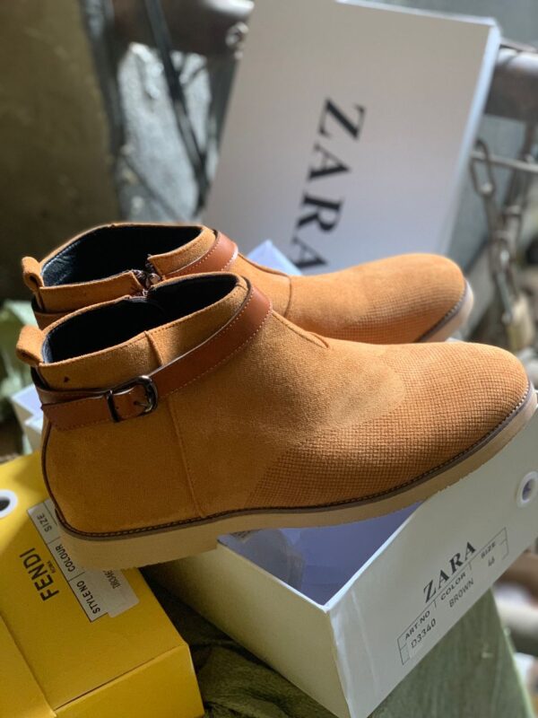 men's suede boots