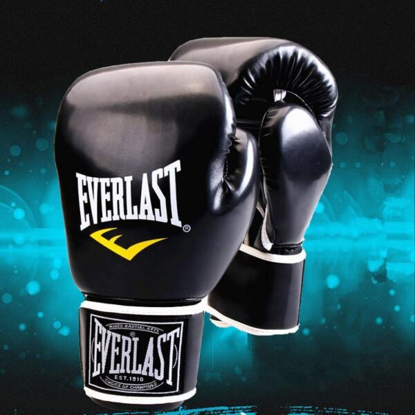 everlast boxing gloves black