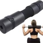 Non-Slip Barbell Pad with Safety Straps