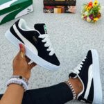 Casual Unisex Suede Sneakers