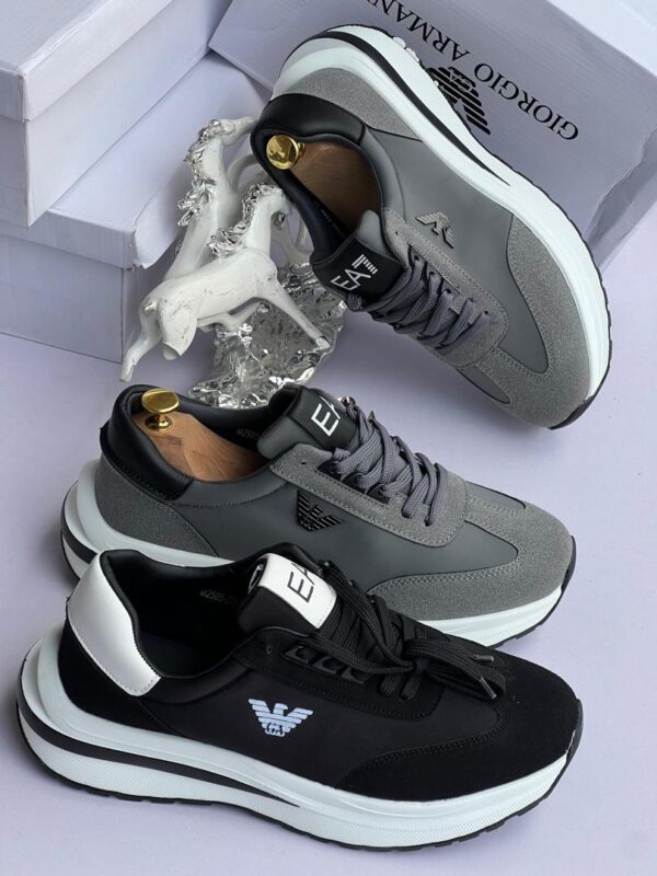 men lace-up fashion sneakers