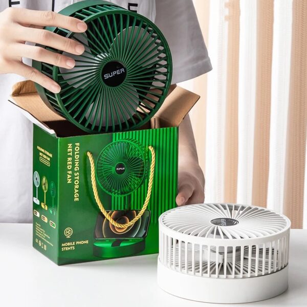rechargeable usb desk fan