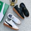 Men Leather Rubber Sole Sneakers