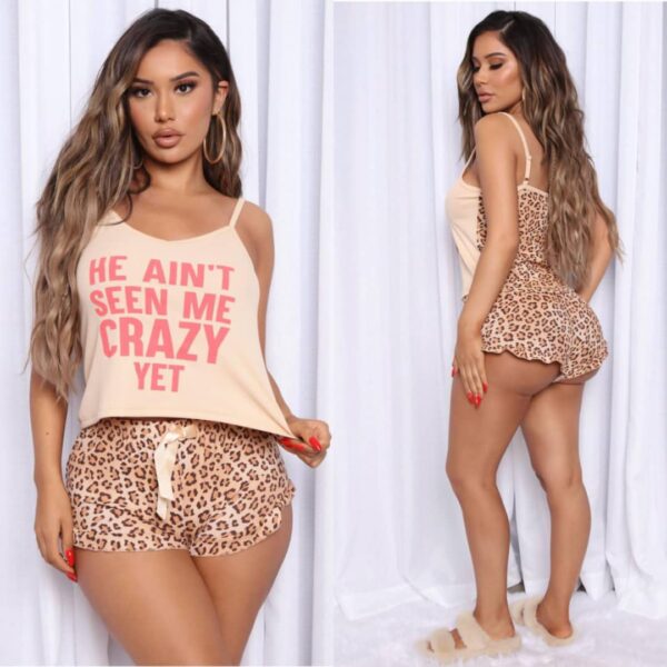 sexy leopard night wear