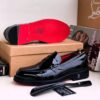 Men No Penny Leather Loafers