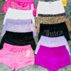Ladies Juicy Booty Shorts 6pcs