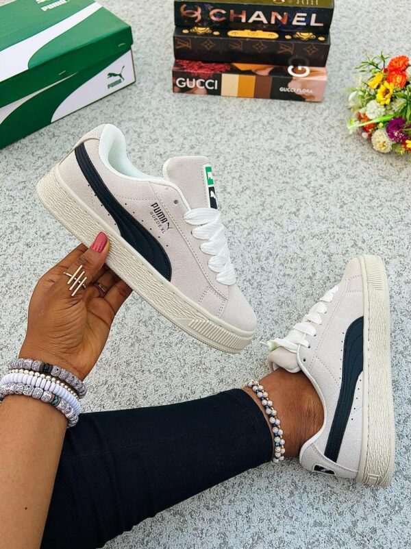 casual unisex suede sneakers
