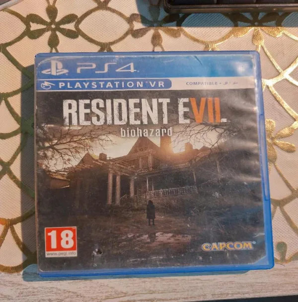 resident evil 7 – ps4 game disc