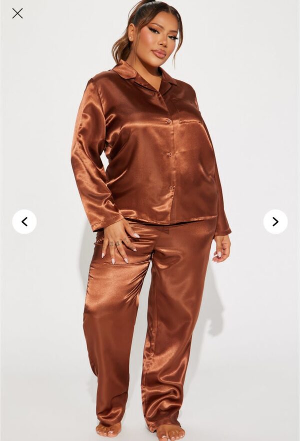 ladies silk pyjamas