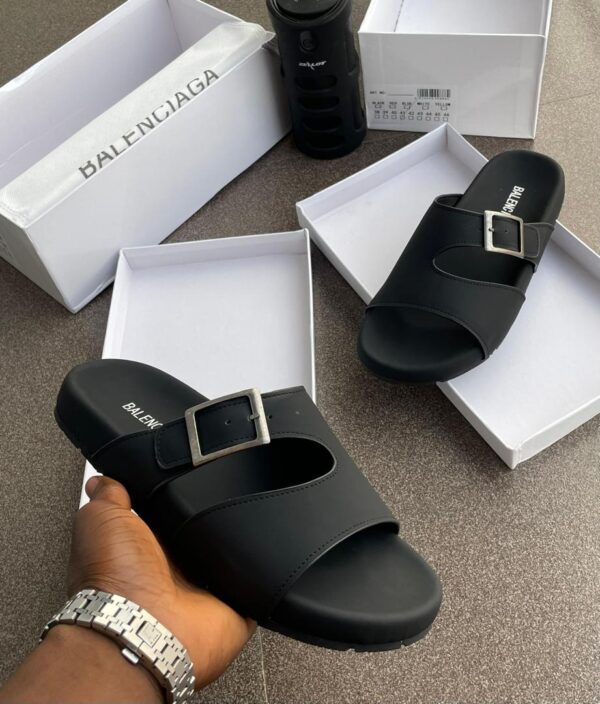 men fashion pam slippers
