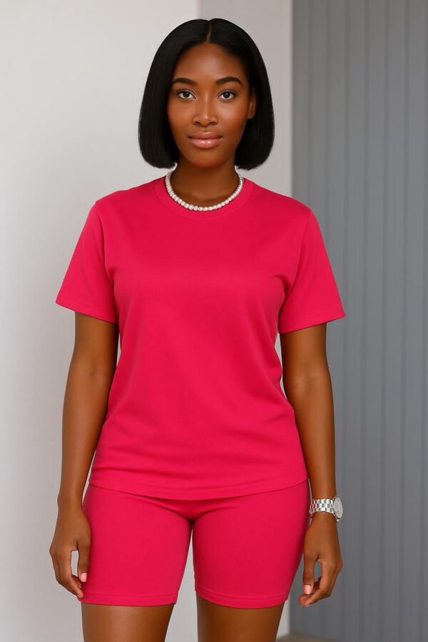 ladies top and short nightwear