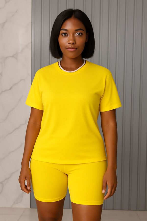ladies top and short nightwear