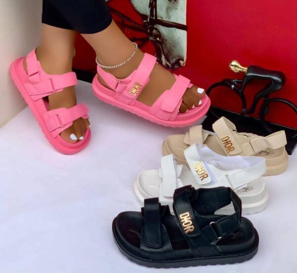 fashion ladies leather sandals