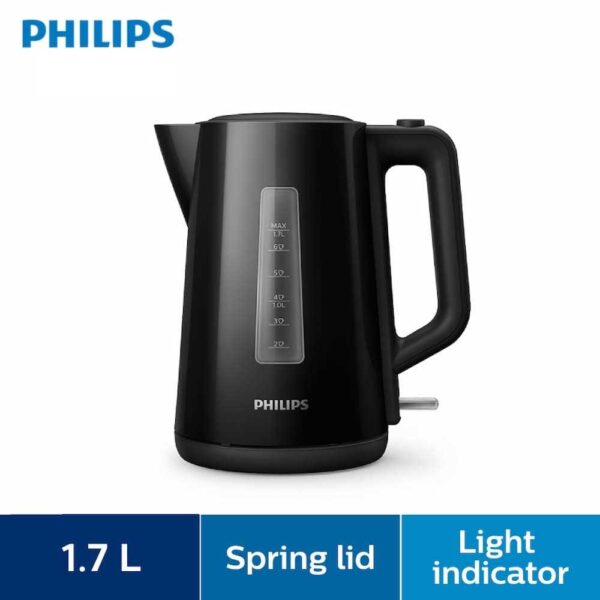 phillips daily kettle orbit 1.7l black