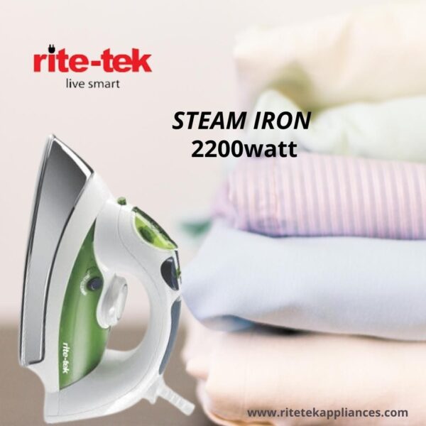 rite-tek steam iron st782