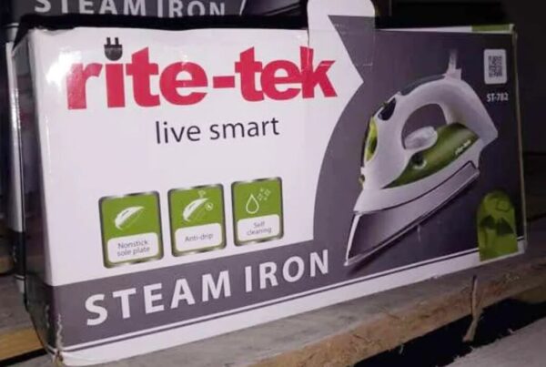 rite-tek steam iron st782