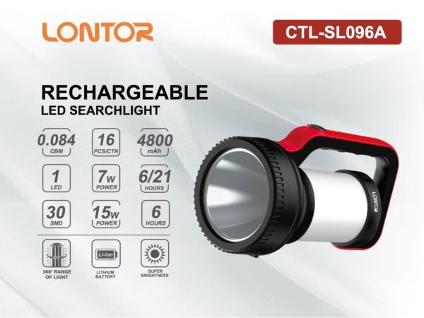 Lontor CTL-SL096A LED Searchlight