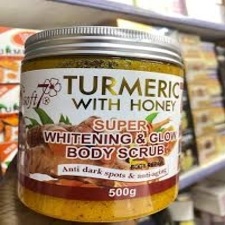 Turmeric with Honey Whitening Body Scrub 2