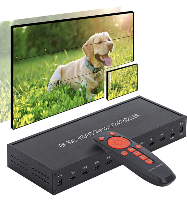spolehli video wall controller 3*3 hdmi