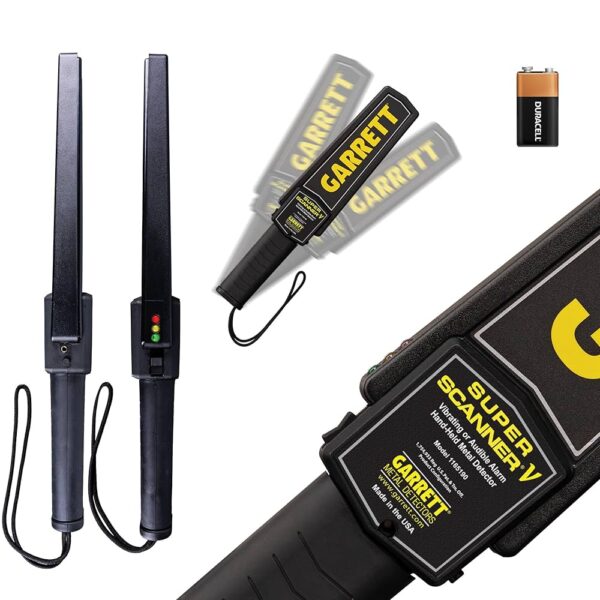 super scanner garret metal detector