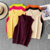 Knitted Sleeveless Top