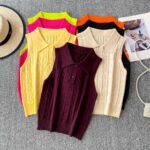 Knitted Sleeveless Top