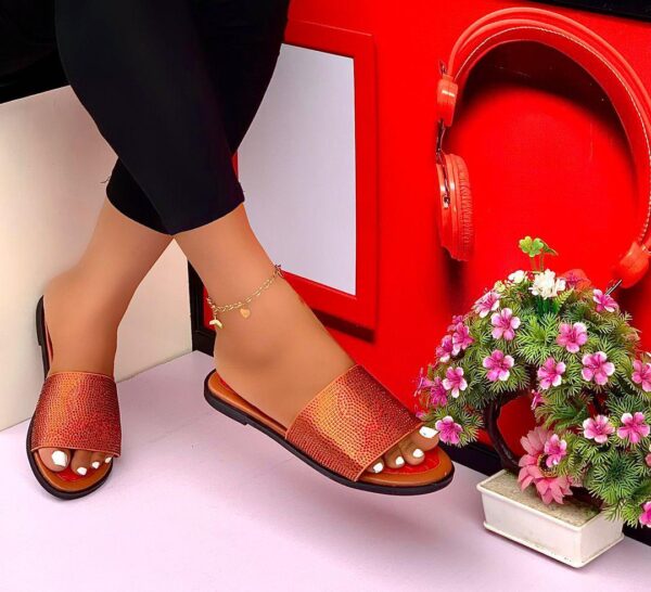 ladies studded slippers
