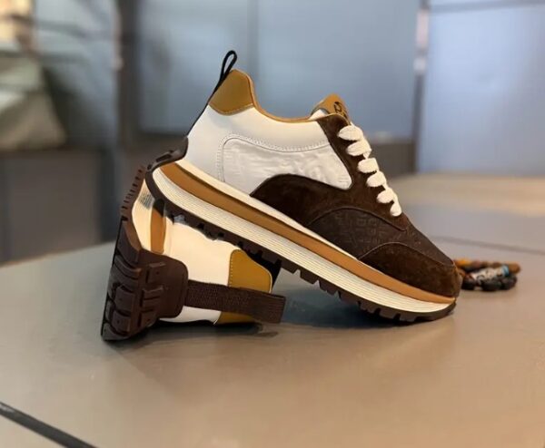 men's casual breathable lace-up sneakers