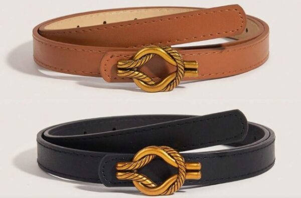 women fashion leather belt