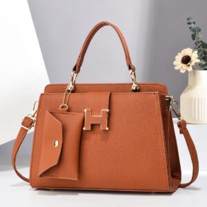 ladies leather shoulder handbag